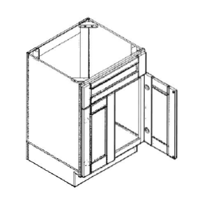 Vanity Cabinets - VSB24