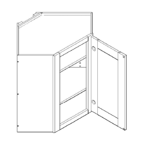 Wall Cabinets - WDC2430-WDC2442