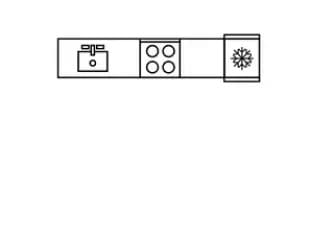 Single Wall Gallery Kitchen