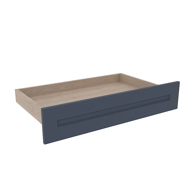 Imperial Midnight Blue Shaker Vanity Knee Drawer