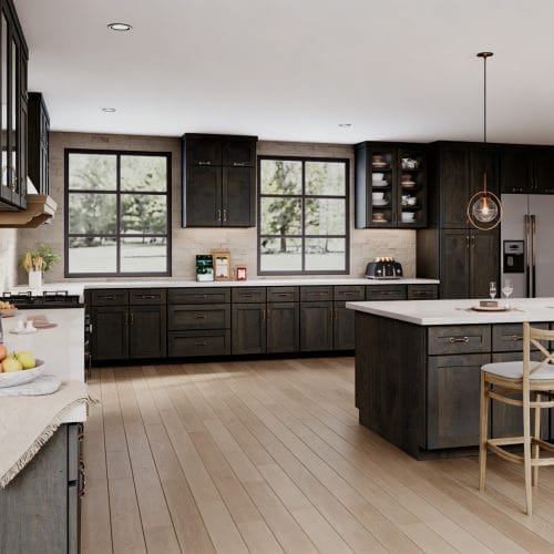 Modren Slate RTA Kitchen Cabinets 13