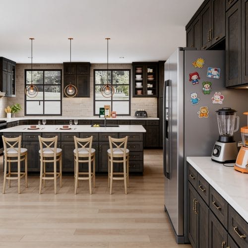 Modren Slate RTA Kitchen Cabinets 8