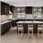 Refined Shaker Modern Slate Kitchen Cabinets