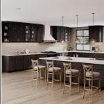 Refined Shaker Modern Slate Kitchen Cabinets