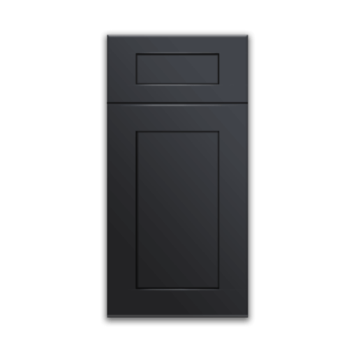 Sovereign Onyx Black Shaker Kitchen Cabinets