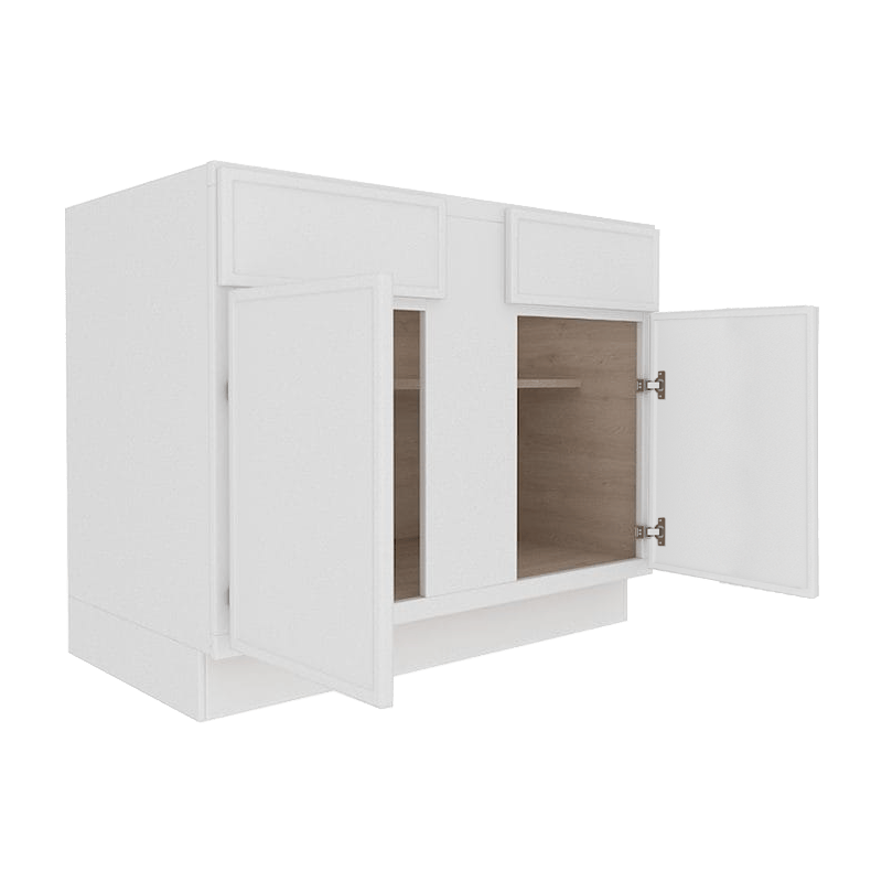 Ethereal White Micro Shaker Base Cabinet with 1 Door