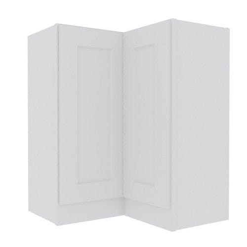 Opulent White Shaker Wall Easy Reach Cabinet with 2 Doors