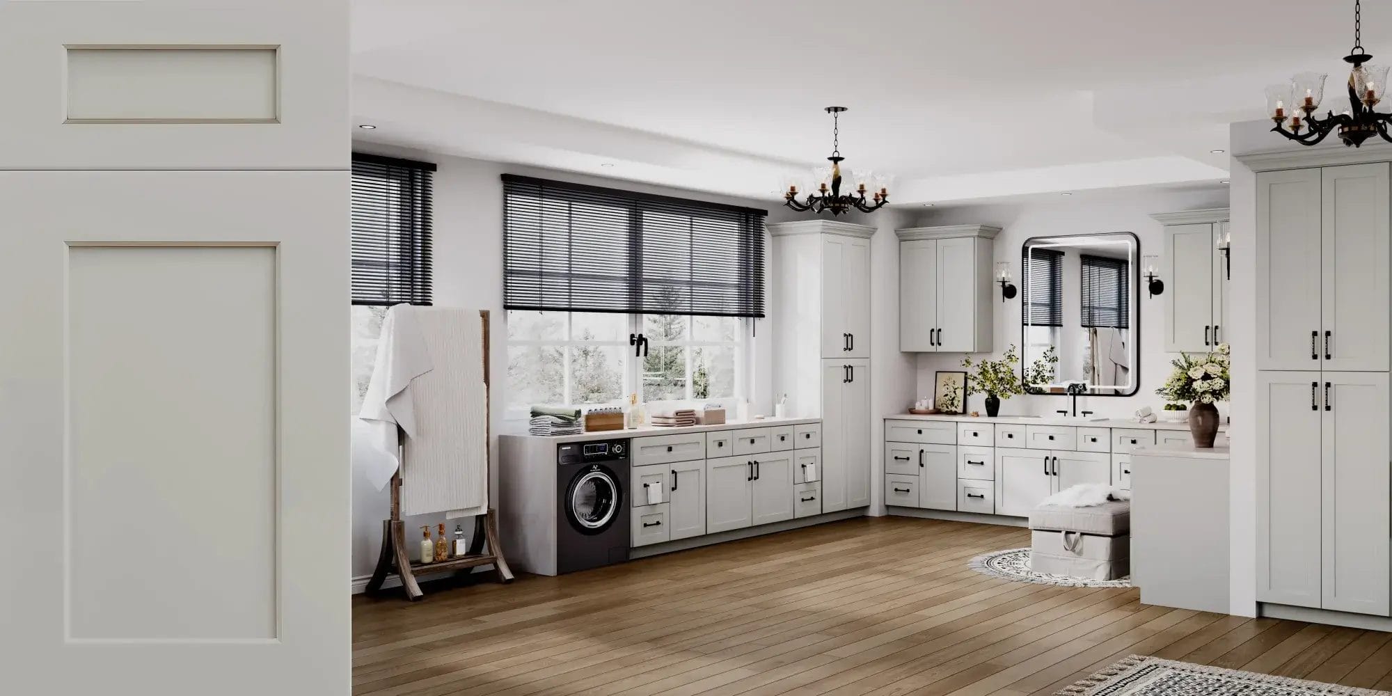 Prestigious Shaker Grey Bathroom Vanities-asd