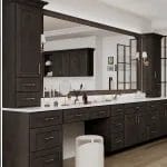 Refined Shaker Modern Slate Bathroom Vanities