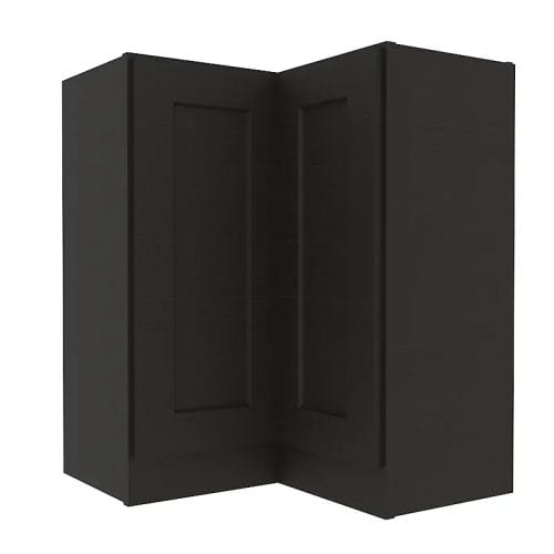 Refined Modern Slate Shaker Wall Easy Reach Cabinet with 2 Doors