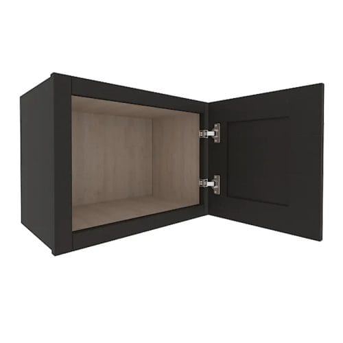 Refined Modern Slate Shaker Wall Cabinet with 1 Door