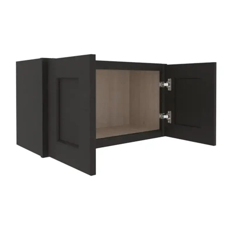 Refined Modern Slate Shaker Wall Cabinet with 2 Doors