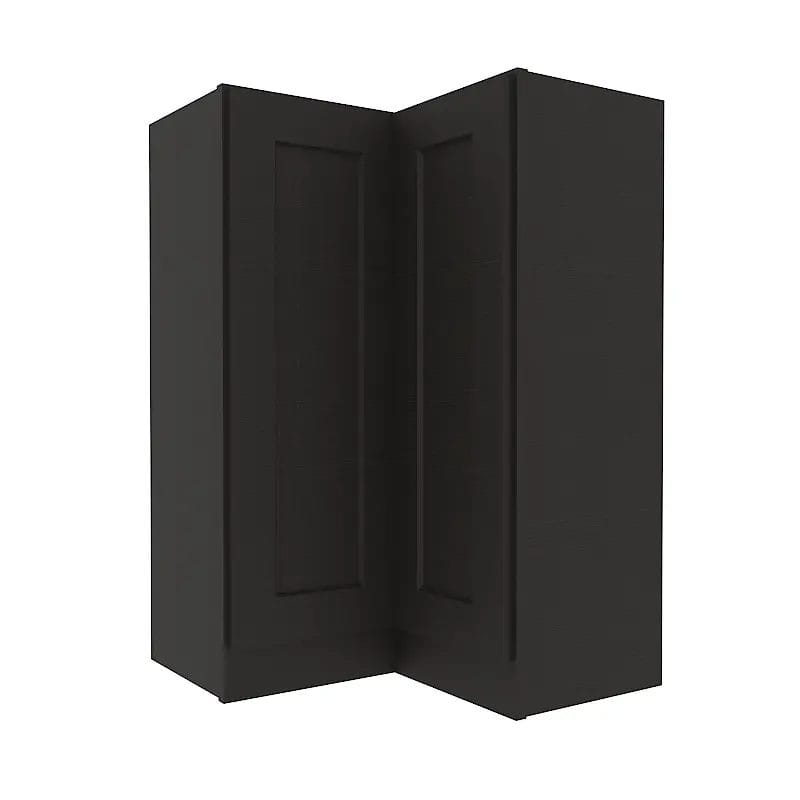 Refined Modern Slate Shaker Wall Easy Reach Cabinet with 2 Doors