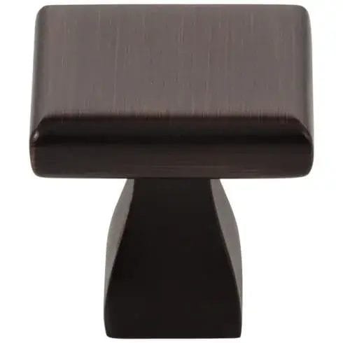 Exquisite 1″ Overall Length Square Cabinet Knob