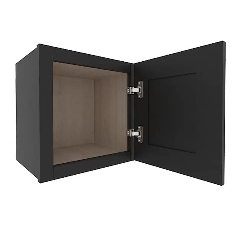 Refined Modern Slate Shaker Wall Cabinet with 1 Door