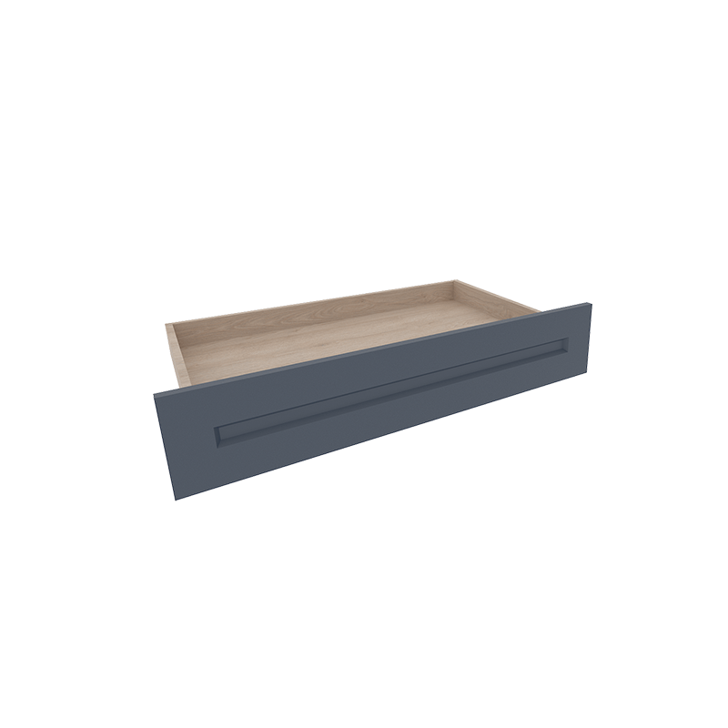 Imperial Midnight Blue Shaker Vanity Knee Drawer