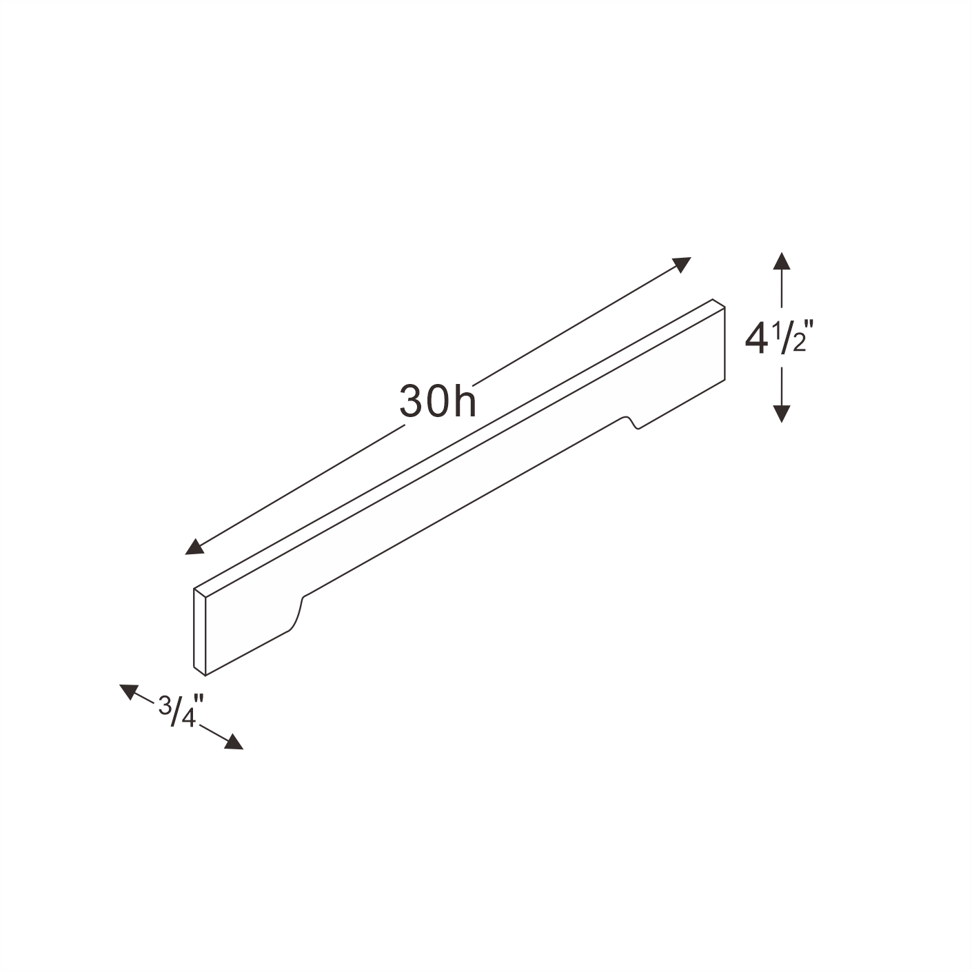 Ethereal White Micro Shaker Valance