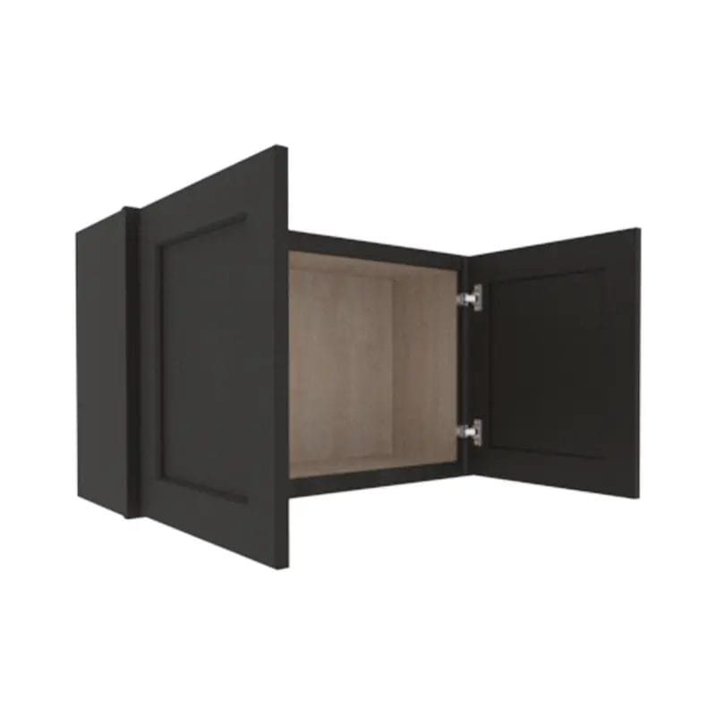 Refined Modern Slate Shaker Wall Cabinet with 2 Doors