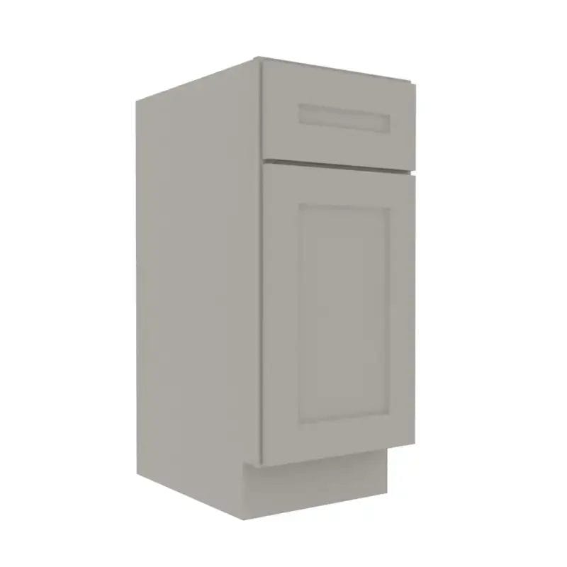 Prestigious Grey Shaker Vanity Sink Base Cabinet with 1 Door
