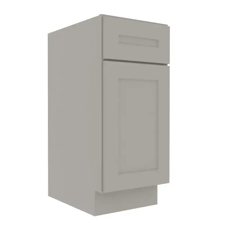 Prestigious Grey Shaker Vanity Sink Base Cabinet with 1 Door