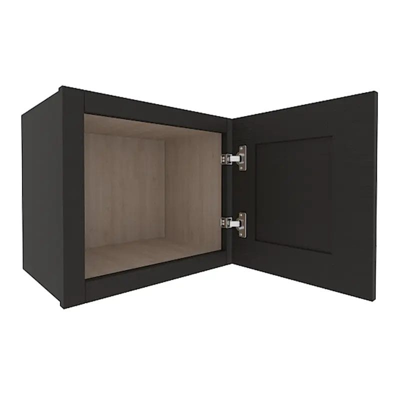 Refined Modern Slate Shaker Wall Cabinet with 1 Door