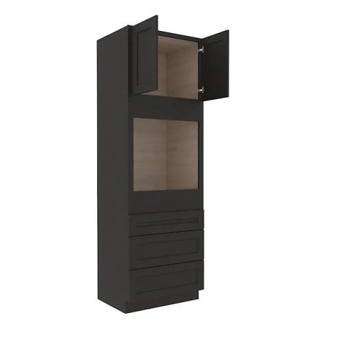 Refined Modern Slate Shaker Tall Oven Cabinet