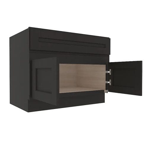 Refined Modern Slate Shaker Sink Base Cabinet