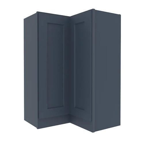 Imperial Midnight Blue Shaker Wall Easy Reach Cabinet with 2 Doors