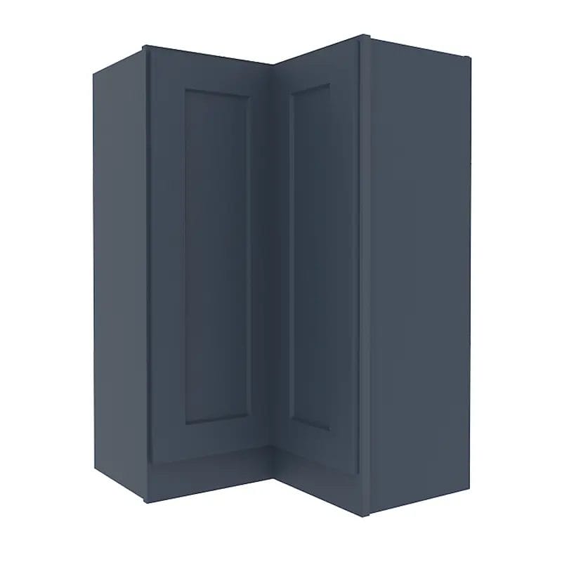 Imperial Midnight Blue Shaker Wall Easy Reach Cabinet with 2 Doors