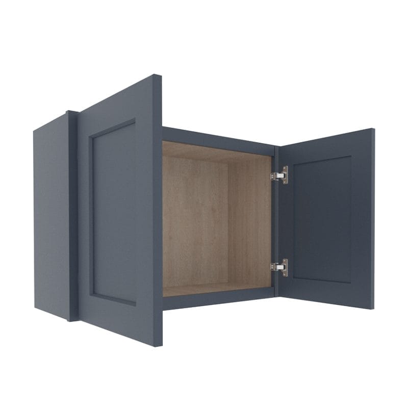 Imperial Midnight Blue Shaker Wall Cabinet with 2 Doors