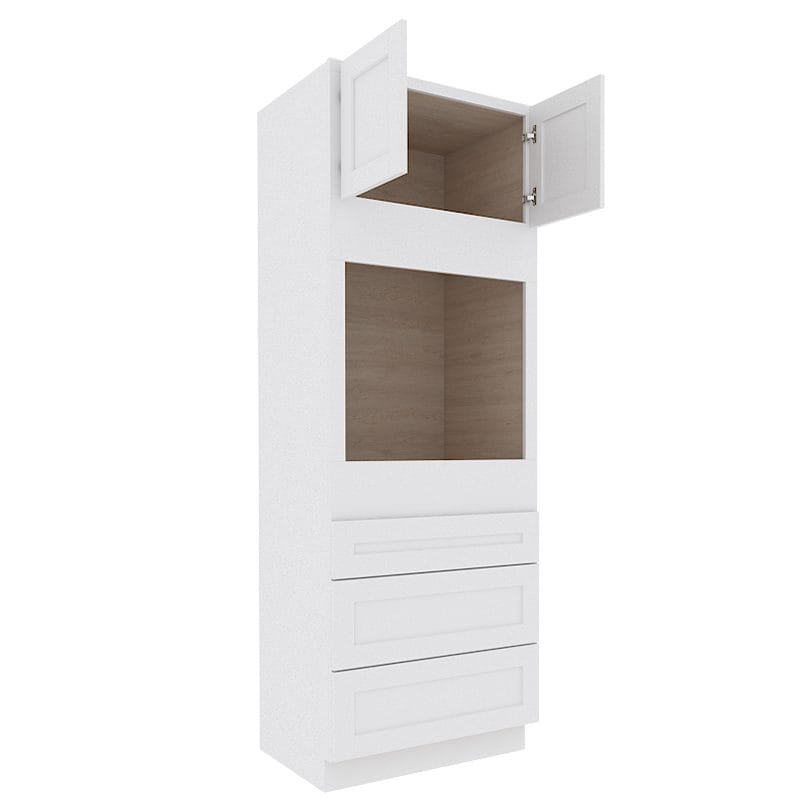 Opulent White Shaker Tall Oven Cabinet