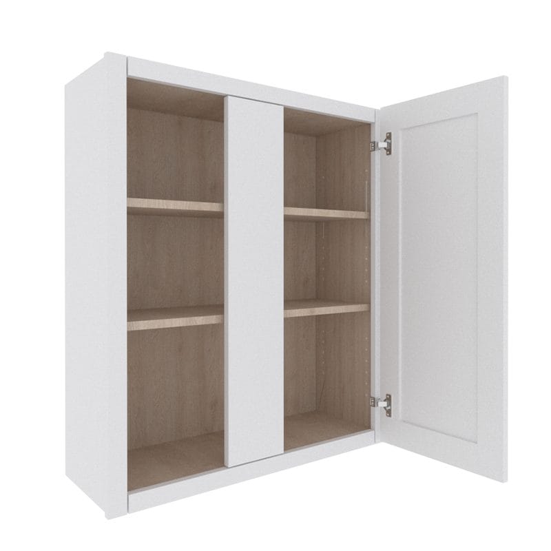 Opulent White Shaker Wall Blind Corner Cabinet