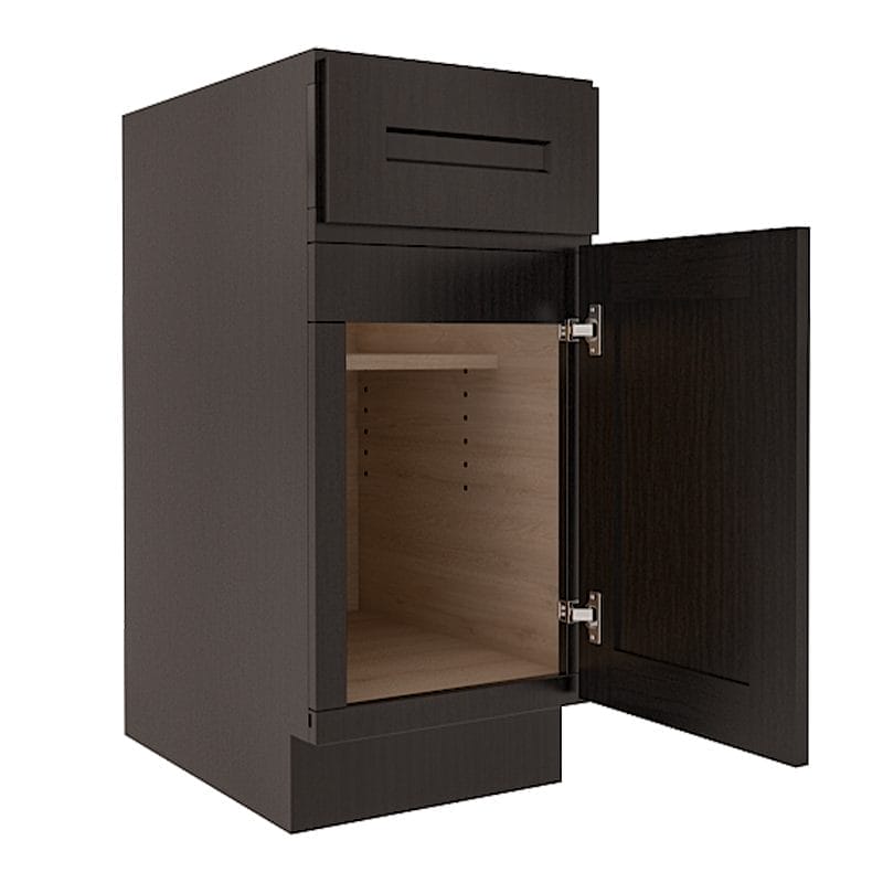 Refined Modern Slate Shaker Base Cabinet with 1 Door