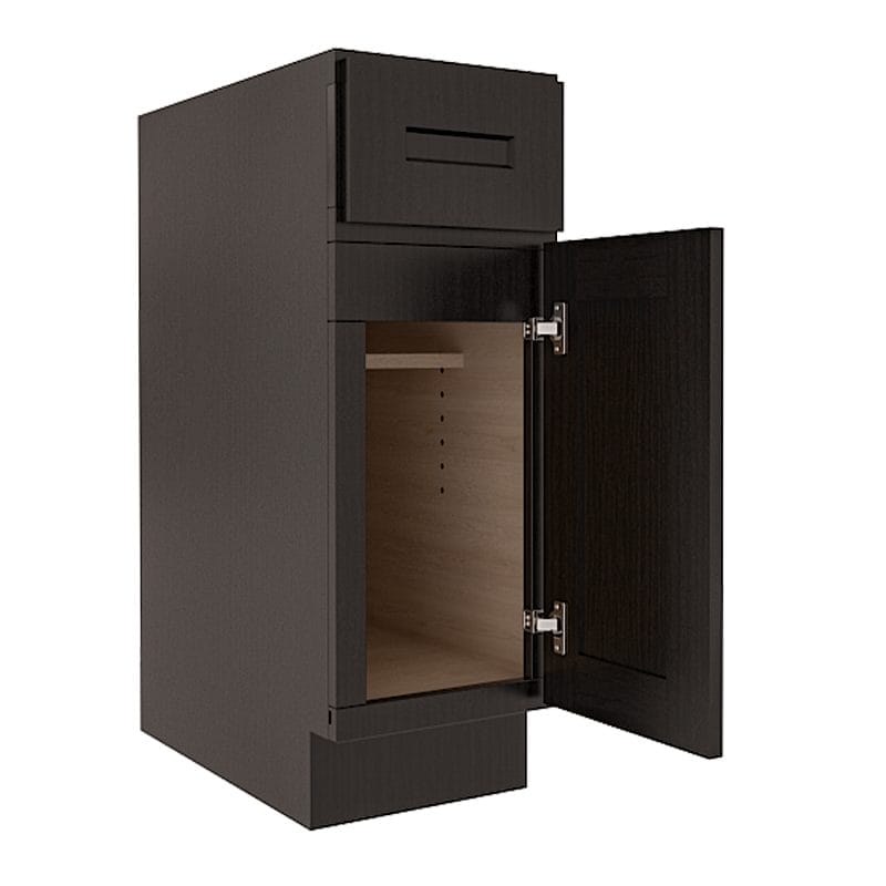 Refined Modern Slate Shaker Base Cabinet with 1 Door