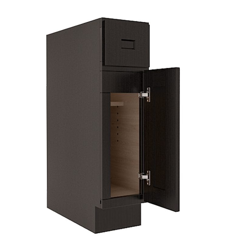 Refined Modern Slate Shaker Base Cabinet with 1 Door