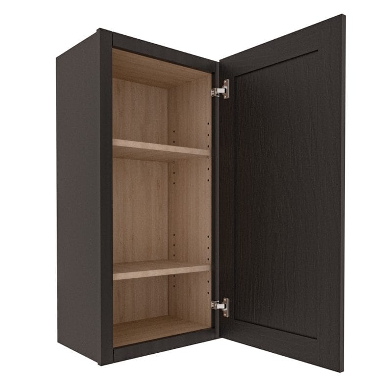 Refined Modern Slate Shaker Wall Cabinet with 1 Door