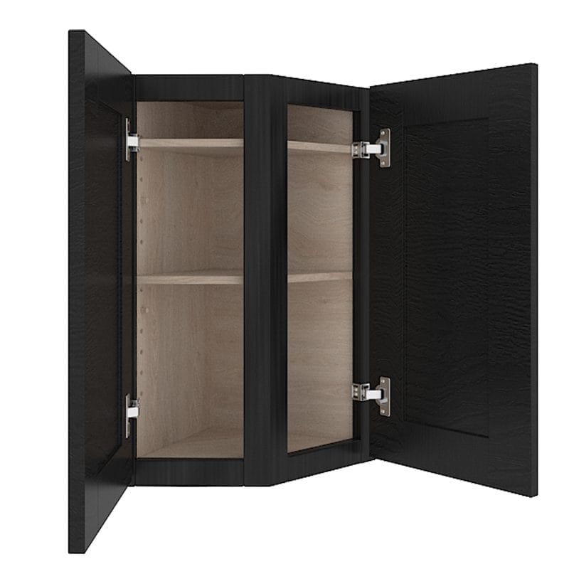 Refined Modern Slate Shaker Wall End Cabinet