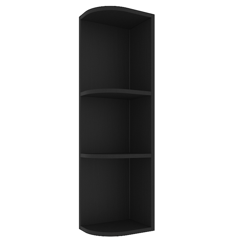 Refined Modern Slate Shaker Wall End Shelves