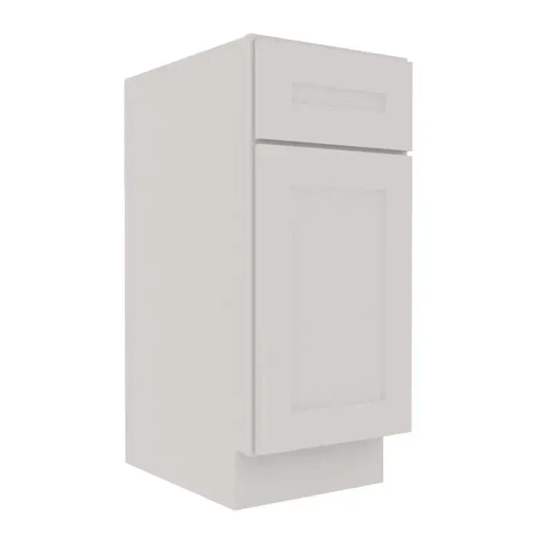 Serene Dove White Shaker Vanity Sink Base Cabinet with 1 Door