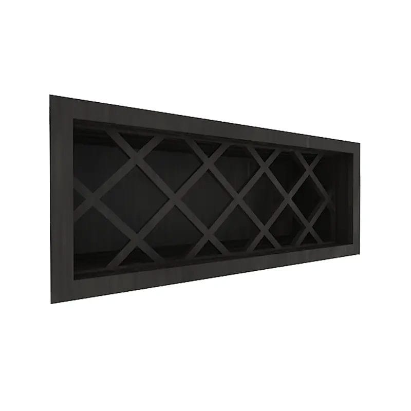 Refined Modern Slate Shaker Wall Wine Rack
