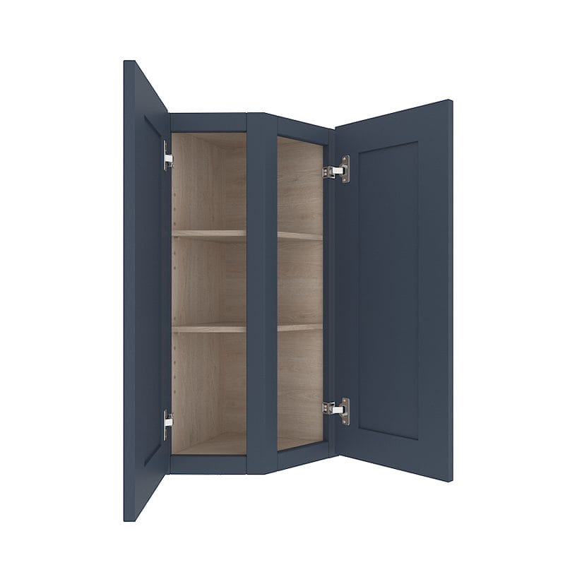 Imperial Midnight Blue Shaker Wall End Cabinet
