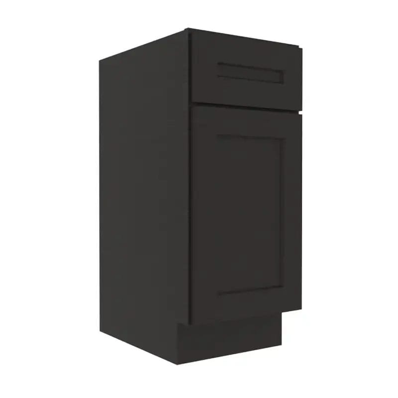 Refined Modern Slate Shaker Vanity Sink Base Cabinet with 1 Door