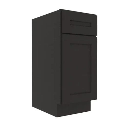 Refined Modern Slate Shaker Vanity Sink Base Cabinet with 1 Door