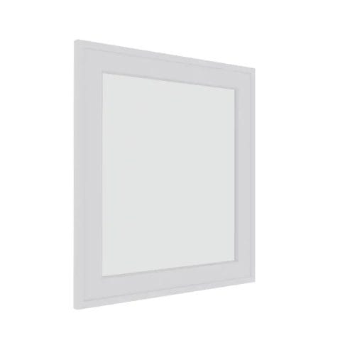 Ethereal White Micro Shaker Mirror