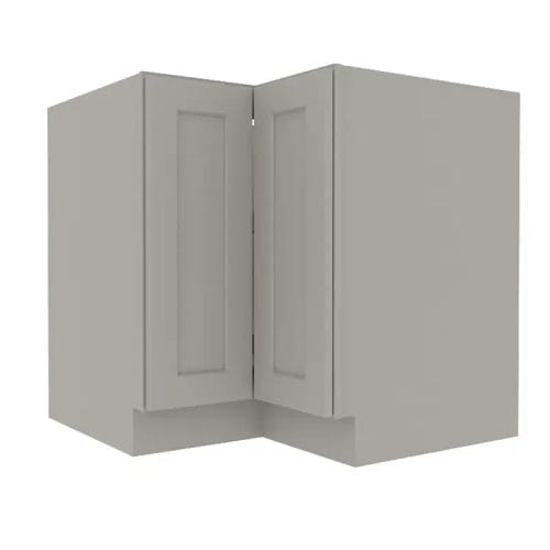 Prestigious Grey Shaker Base Lazy Susan Cabinet
