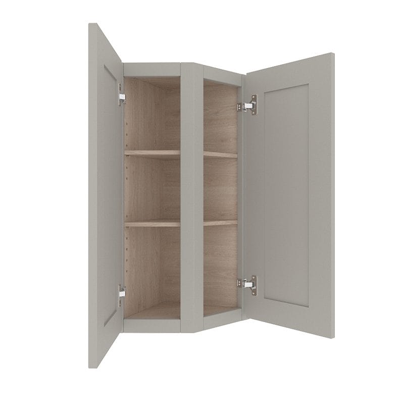 Prestigious Grey Shaker Wall End Cabinet