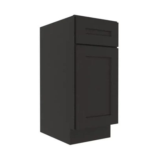 Refined Modern Slate Shaker Vanity Sink Base Cabinet with 1 Door