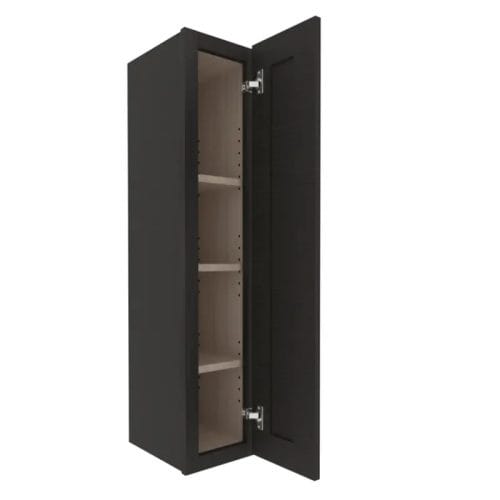 Refined Modern Slate Shaker Wall Cabinet with 1 Door