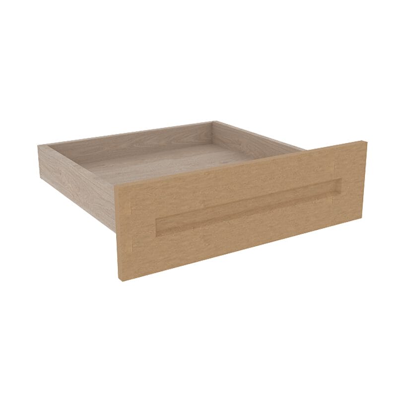 Noble Honey Wheat Shaker Vanity Knee Drawer