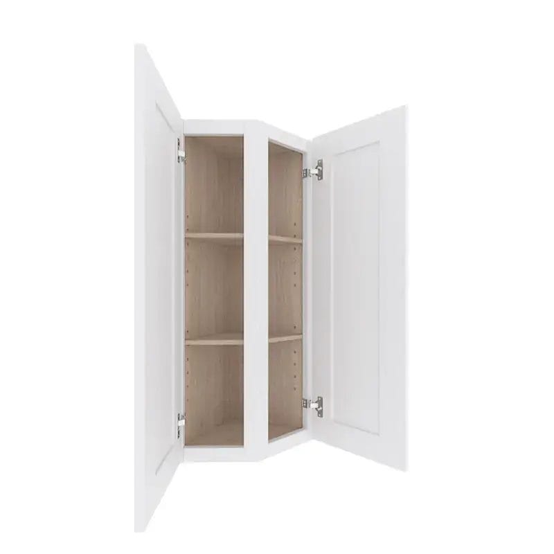 Opulent White Shaker Wall End Cabinet